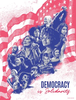 Tracie Ching_Democracy is Solidarity_19x25
